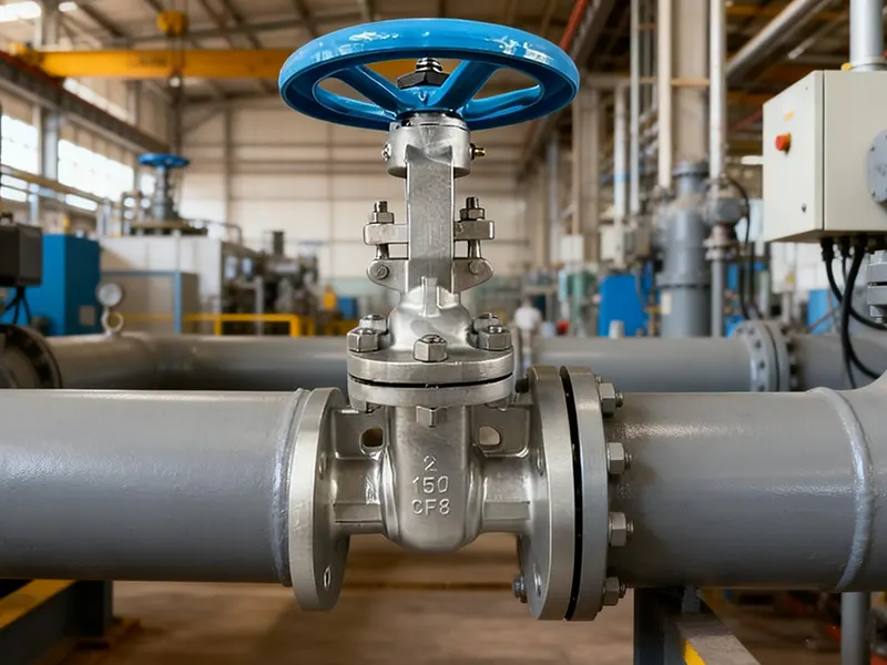 Processing of sanitary valves