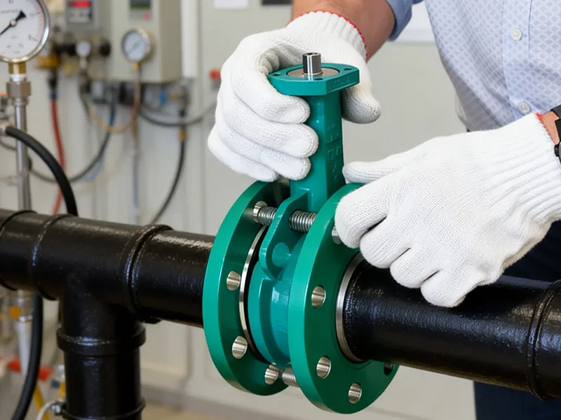Flanged valves are the backbone of detachable piping systems