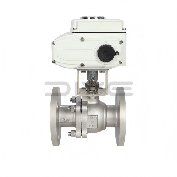 Electric Actuated Stainless Flanged Ball Valves
