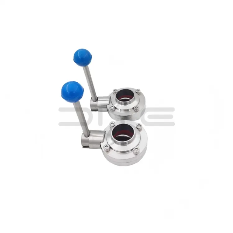 Sanitary Weld Butterfly Valve