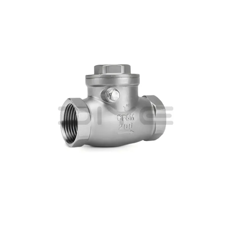 Stainless Steel Threaded Swing Check Valve